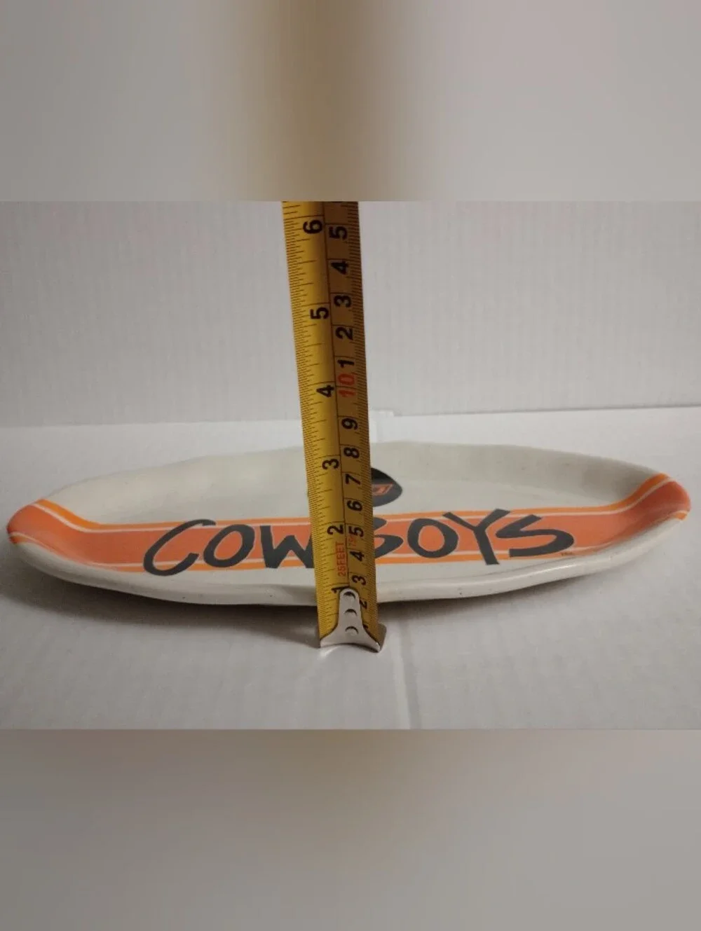 Magnolia Lane Oklahoma State University OSU Cowboys Oval Plate Pistol Pete